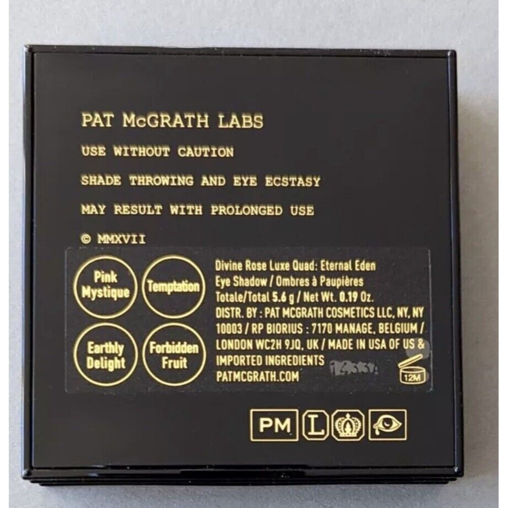 Pat McGrath Labs Divine Rose Luxe Quad - Eternal Eden - Eyeshadow New - Picture 4 of 4